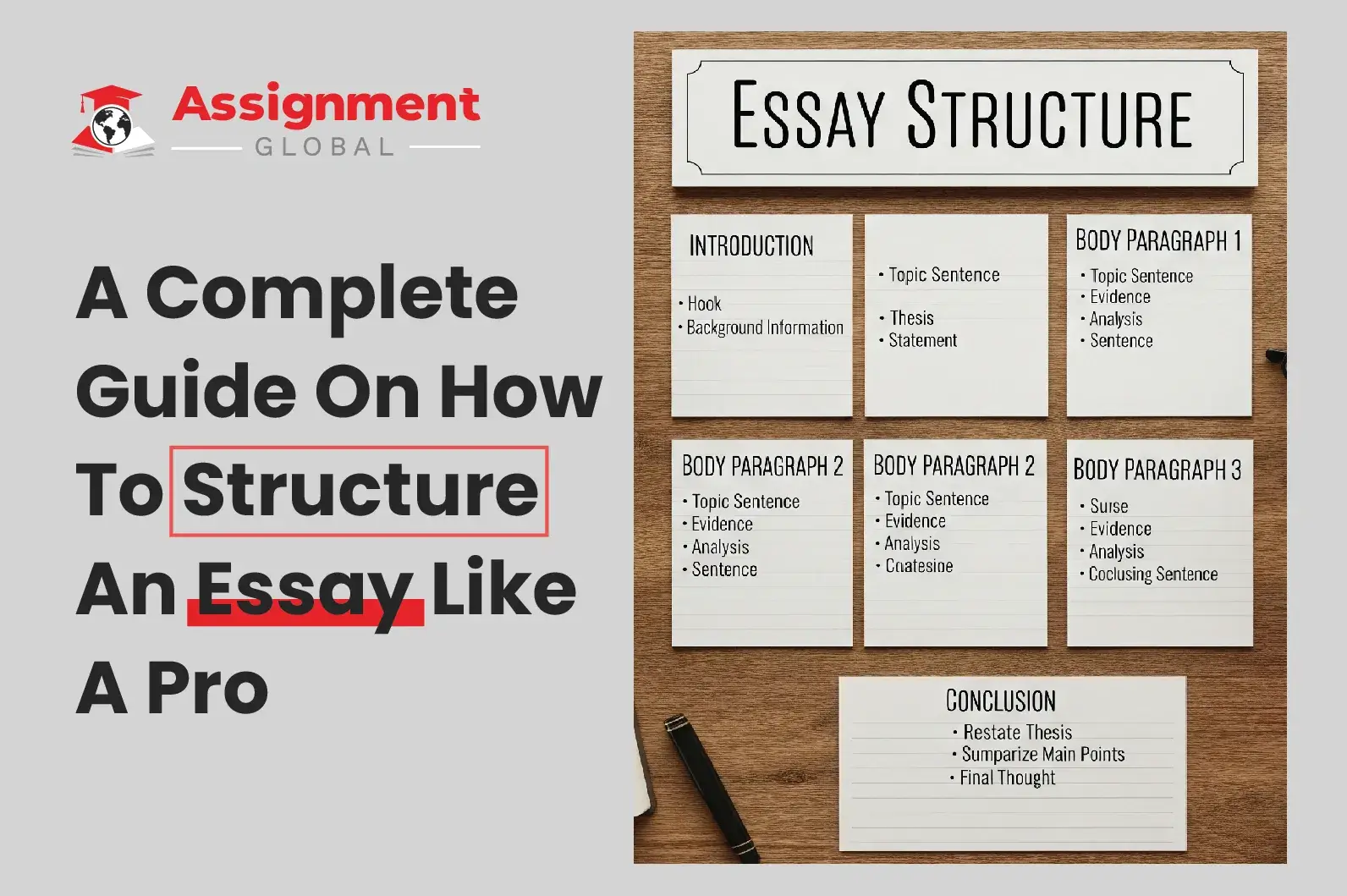 A Complete Guide on How to Structure an Essay Like a Pro